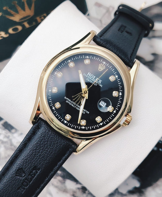 RELOJ DE LUJO CUERO